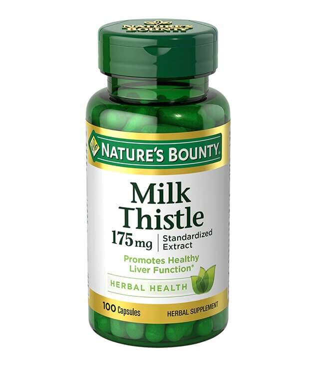 NATURE'S BOUNTY | MILK THISTLE 175 MG HERBAL HEALTH CAPSULES